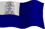 Animated flag of West Vancouver-British Columbia